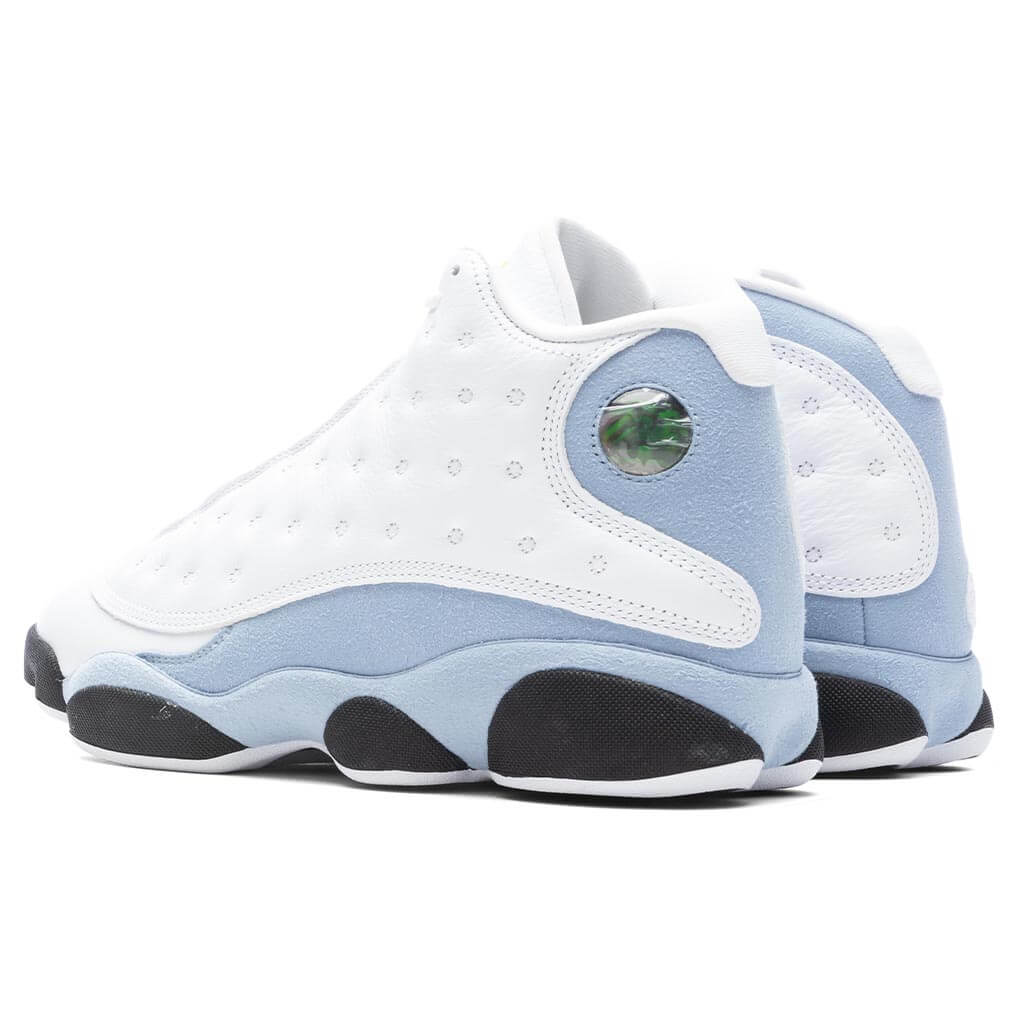 Air Jordan 13 Retro White Yellow Ochre Blue Grey