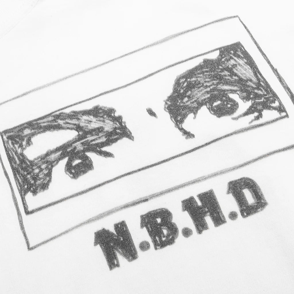 NH L S Tee 17 White