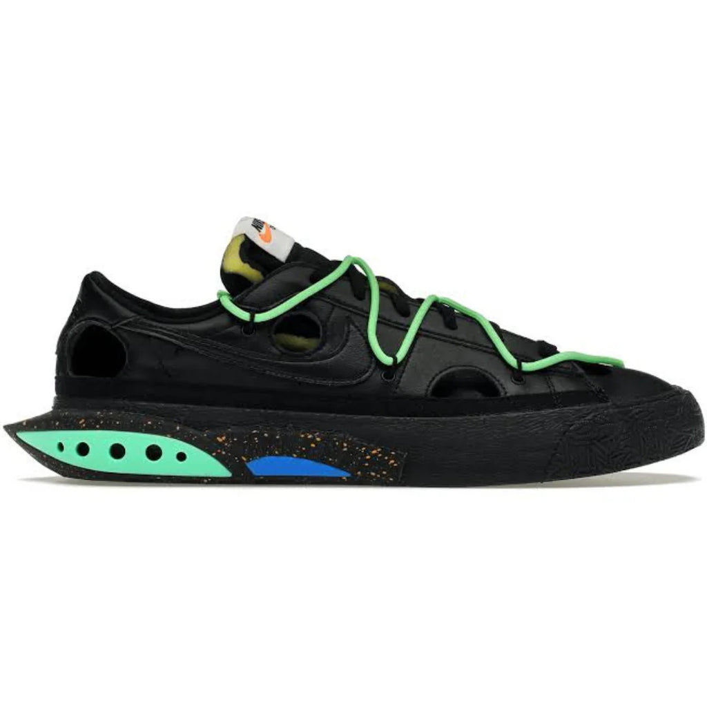 Nike Blazer Low Off White Black Electro Green