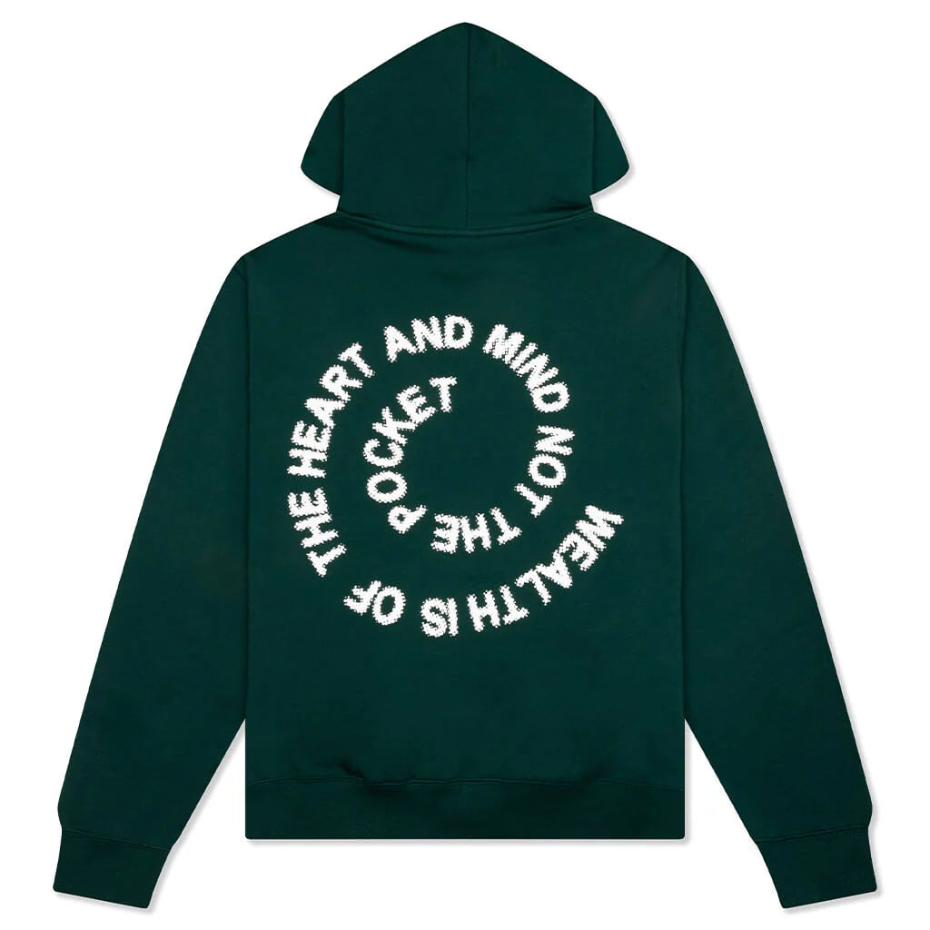 Script Hoodie Rain Forest