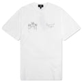 Hand Drawn Thoroughbred Dogs T Shirt Washed Ecru