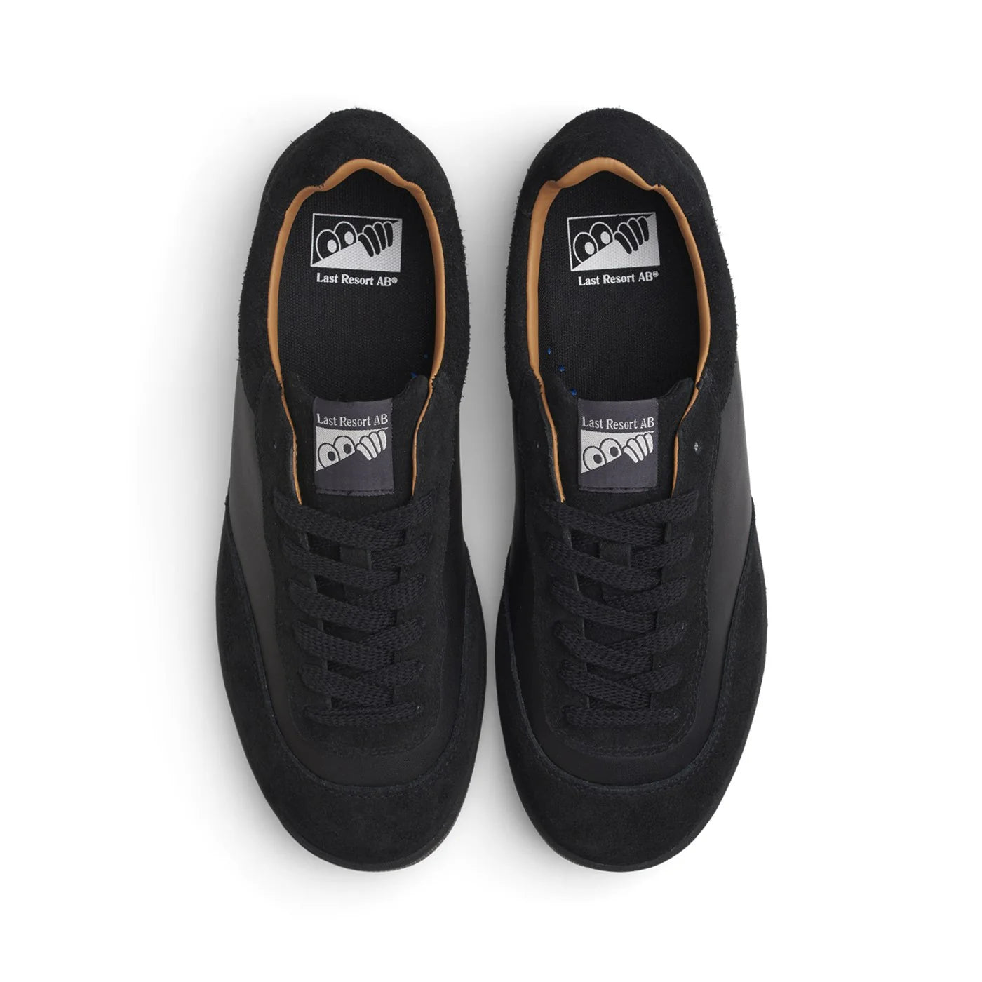 Last Resort AB CM001 Suede Leather Lo Black Black