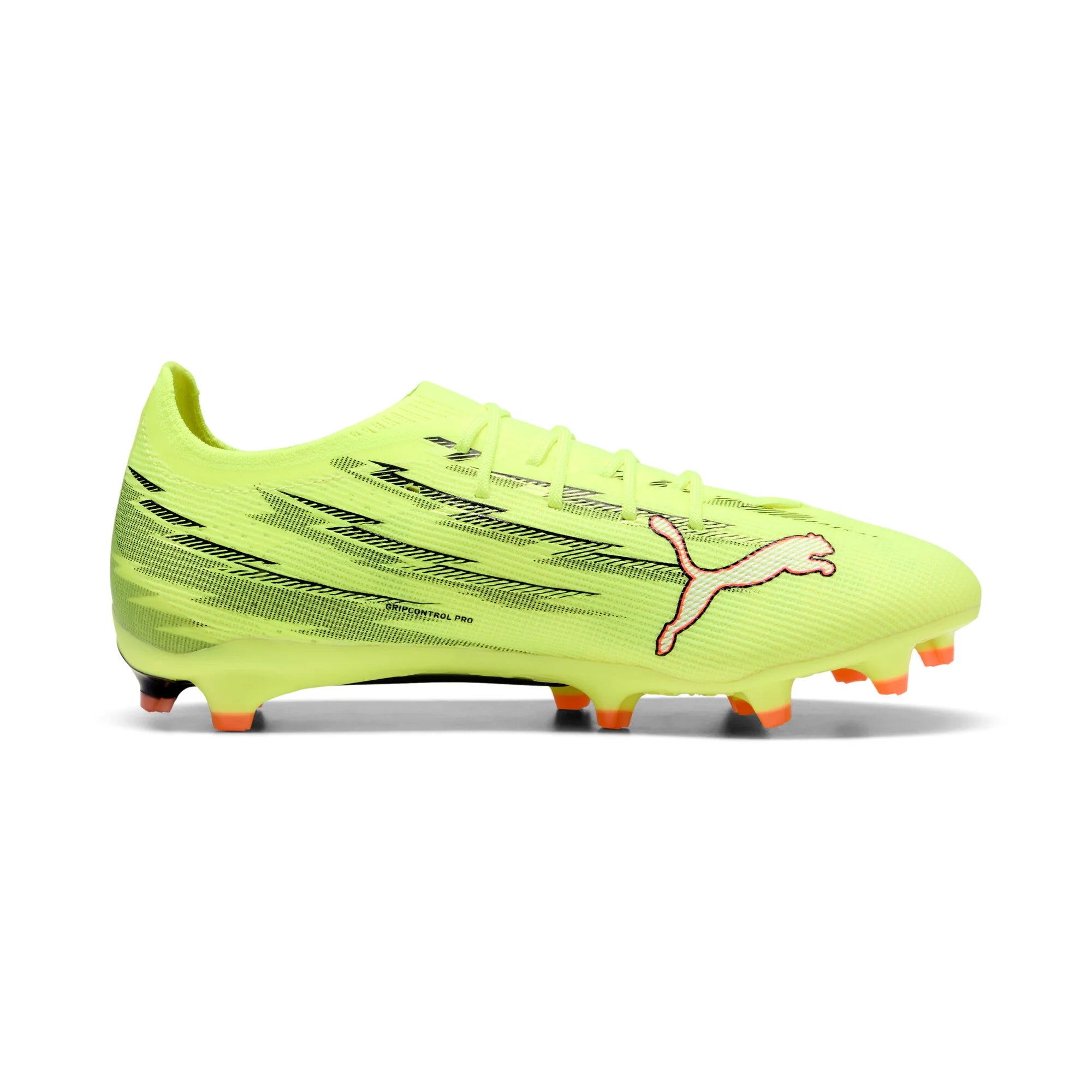 PUMA Ultra 6 Pro FG AG Firm Multi Ground Mens Soccer Cleats Yellow Black Red