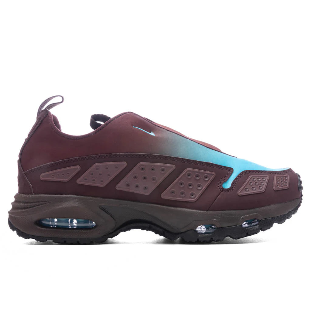 Womens Air Max SNDR Burgundy Crush Baltic Blue Baroque Brown