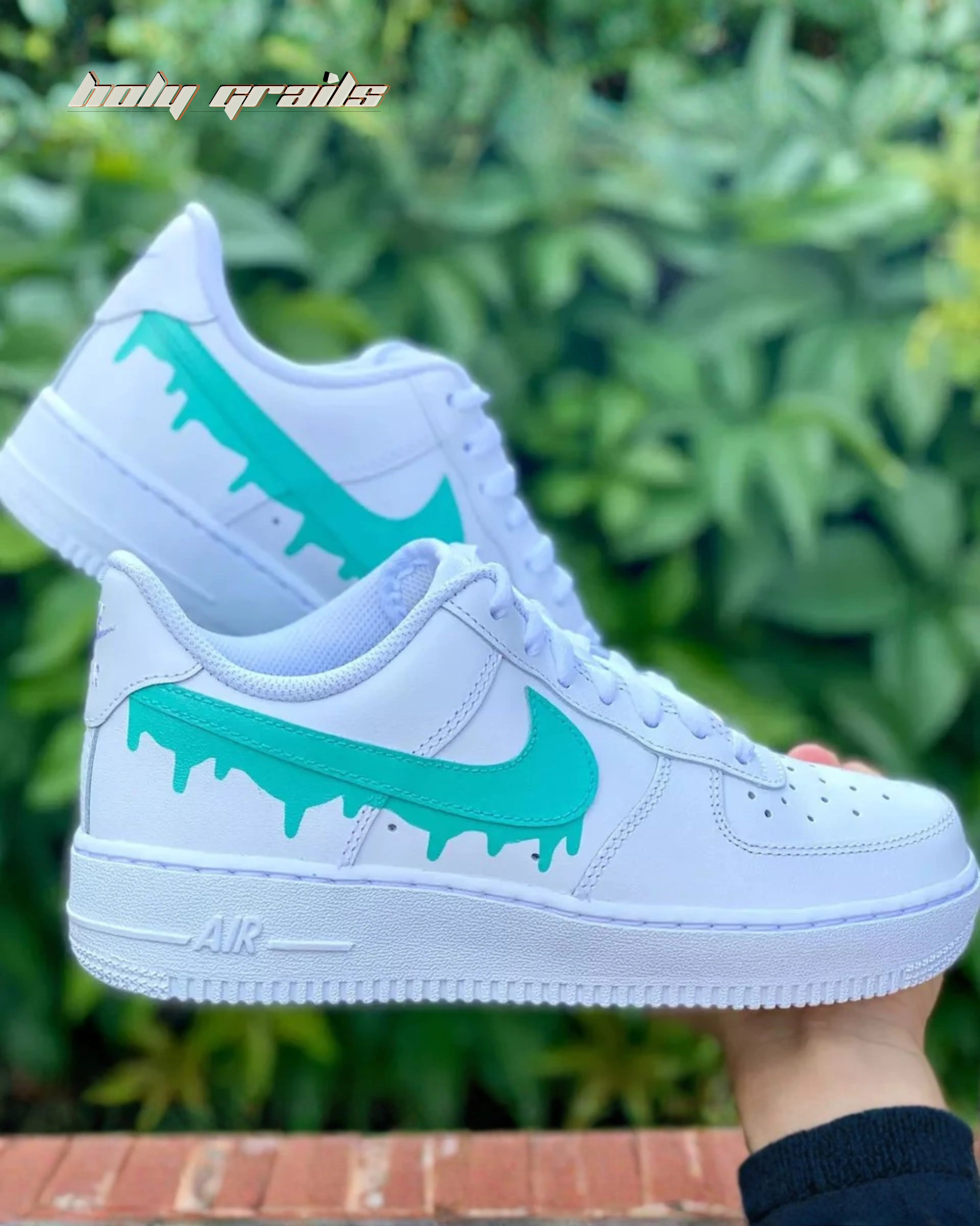 Air Force 1 x Turquoise Turtle Drip