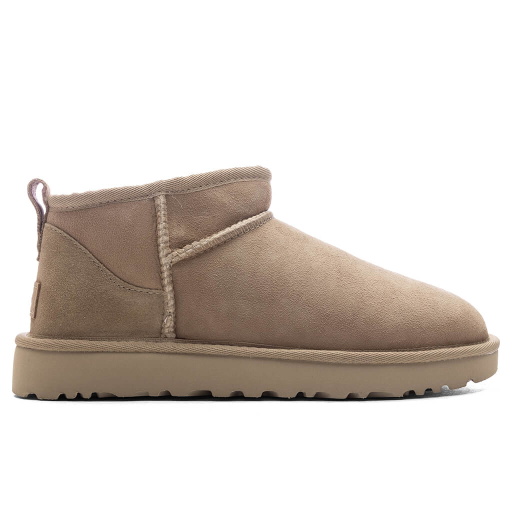 Womens Classic Ultra Mini Boot Sand
