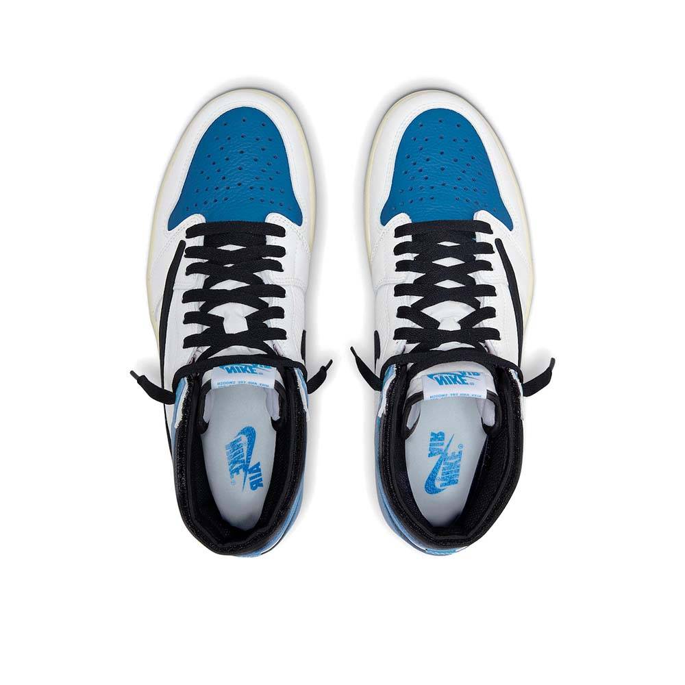 Travis Scott xFragment x Air Jordan 1 High OG SP Military Blue