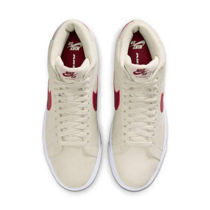 Nike SB Zoom Blazer Mid Pale Ivory Noble Red Silt Red