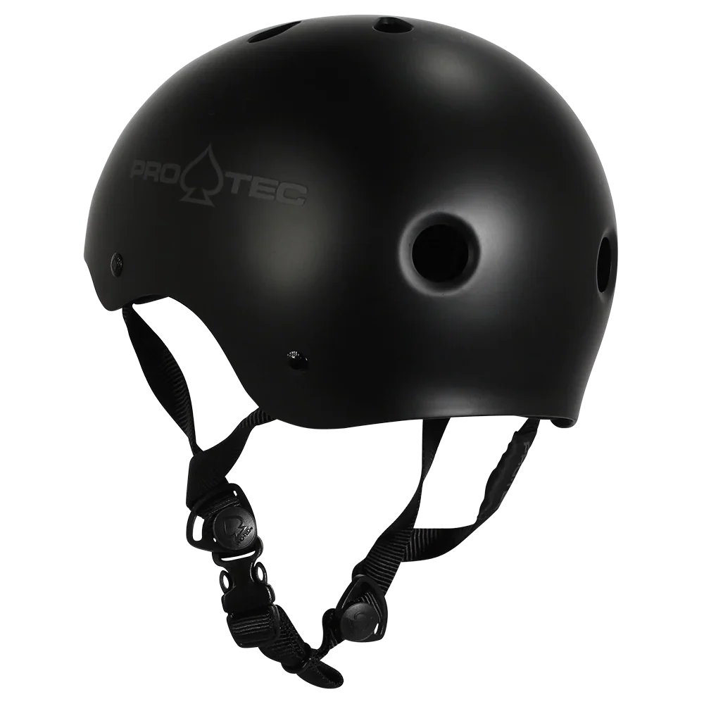 Pro Tec Classic Cert Skate Helmet Matte Black