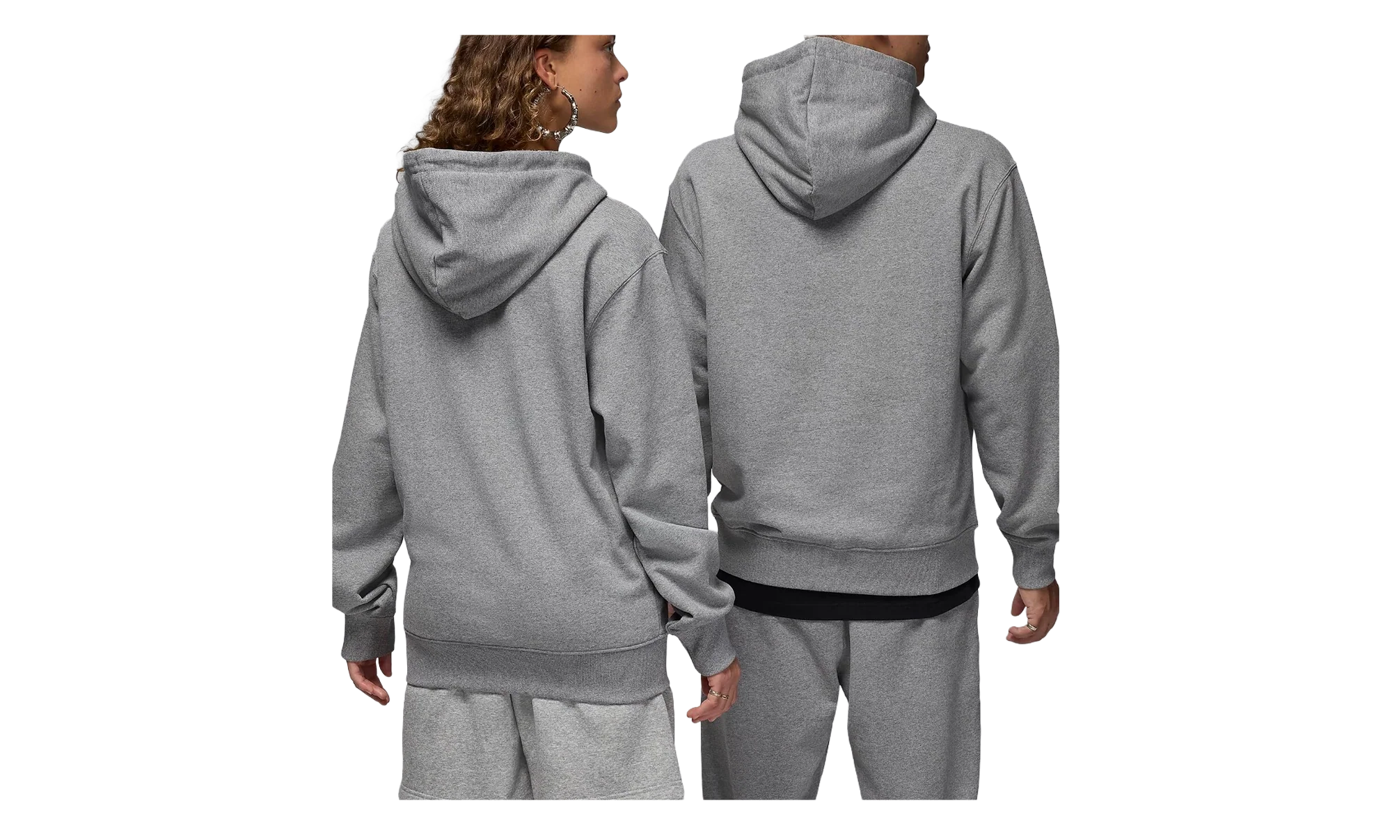 Air Jordan Flight Fleece Hoodie "Carbon Heather" FV7247 091