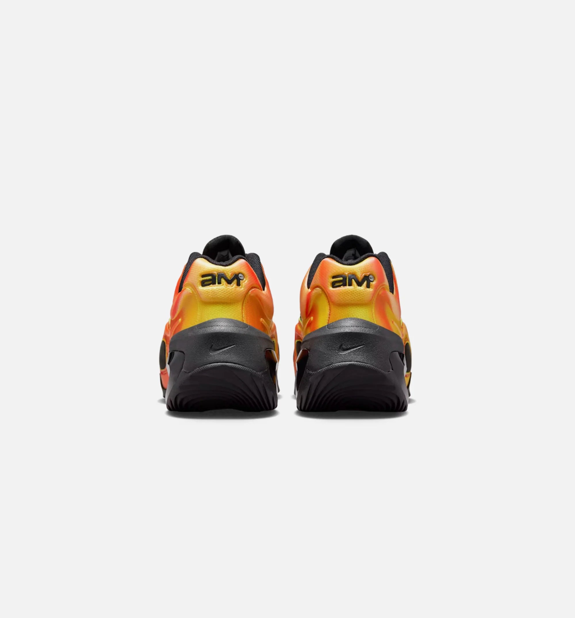 Air Max Muse Black and Metallic Silver Womens Lifestyle Shoe Black Bright Crimson Volt Metallic Silver