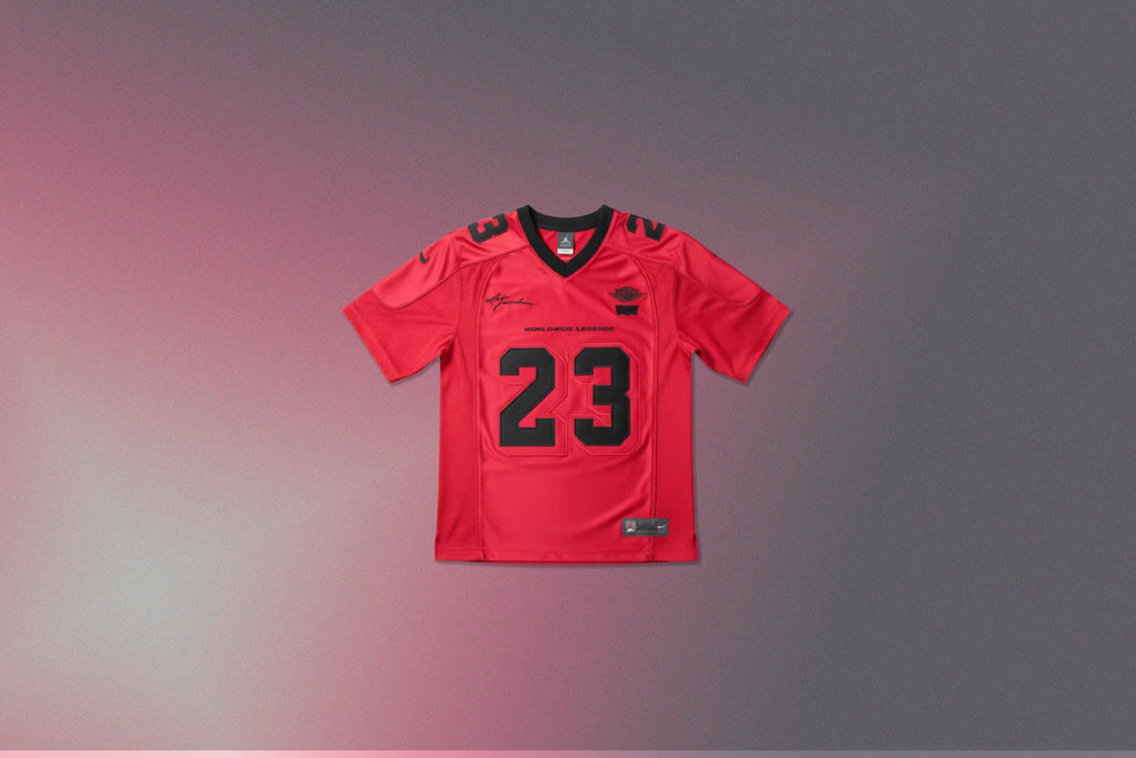 Jordan x Levis Jersey Gym Red Black Pale Ivory