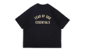 Jersey Crewneck SS Tee "Black" 125BT244190F