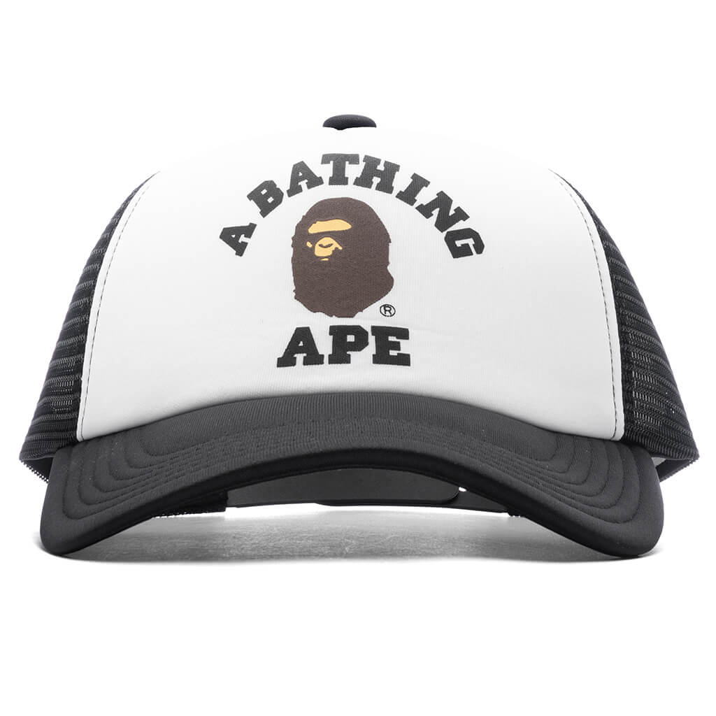 College Mesh Cap Black