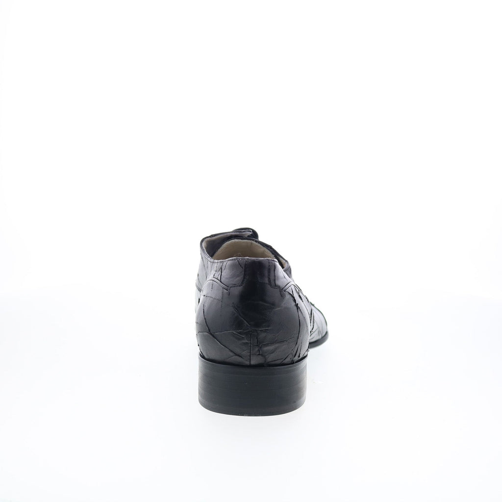 Astton Graffio 2122 Mens Black Leather Oxfords & Lace Ups Casual Shoes