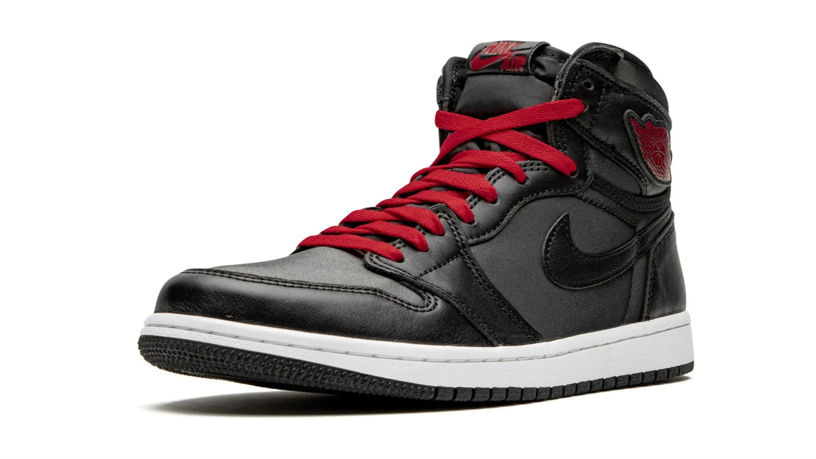 Air Jordan 1 Retro High OG Black Satin Gym Red