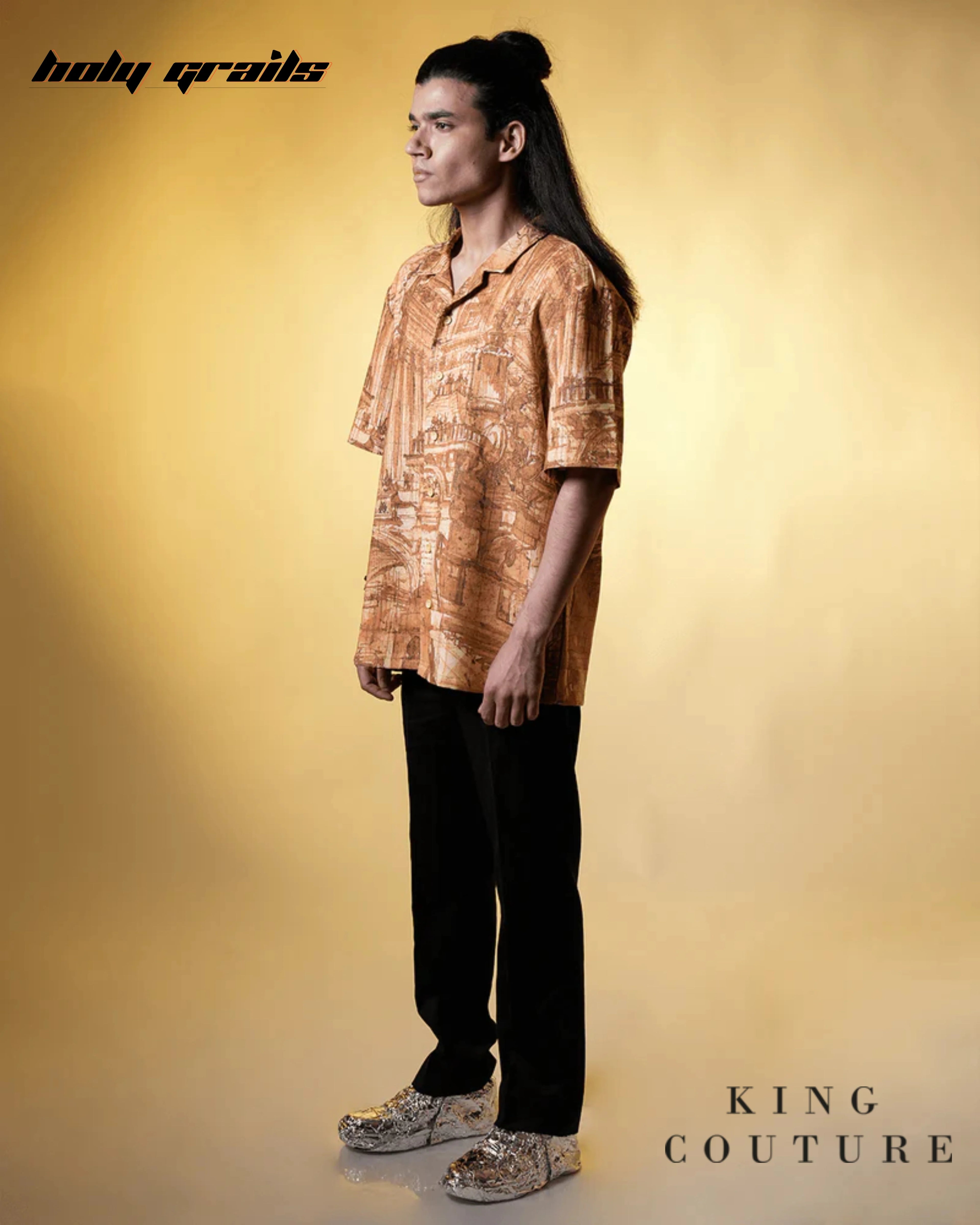 Sunlit Spire Half Sleeve Shirt HG x King Couture