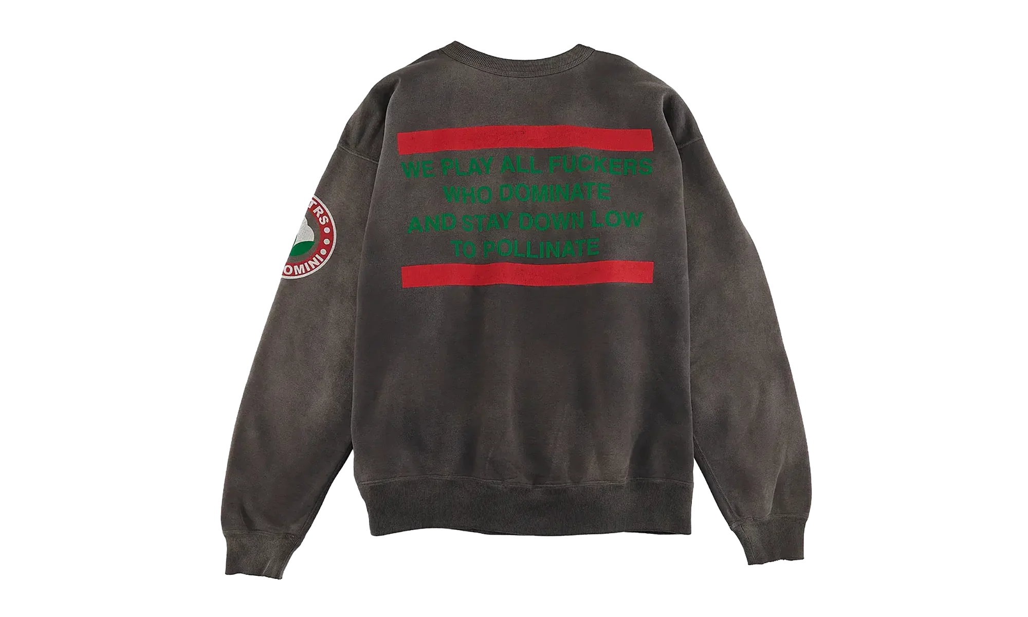 Denim Tears Aged Crewneck Sweatshirt "Grey" SM A21 0000 050