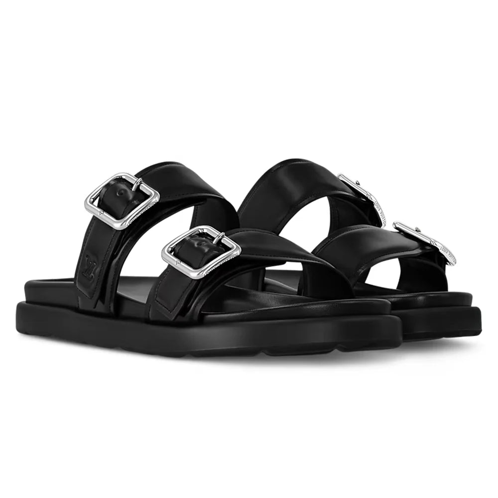 LV Venice Mule Black