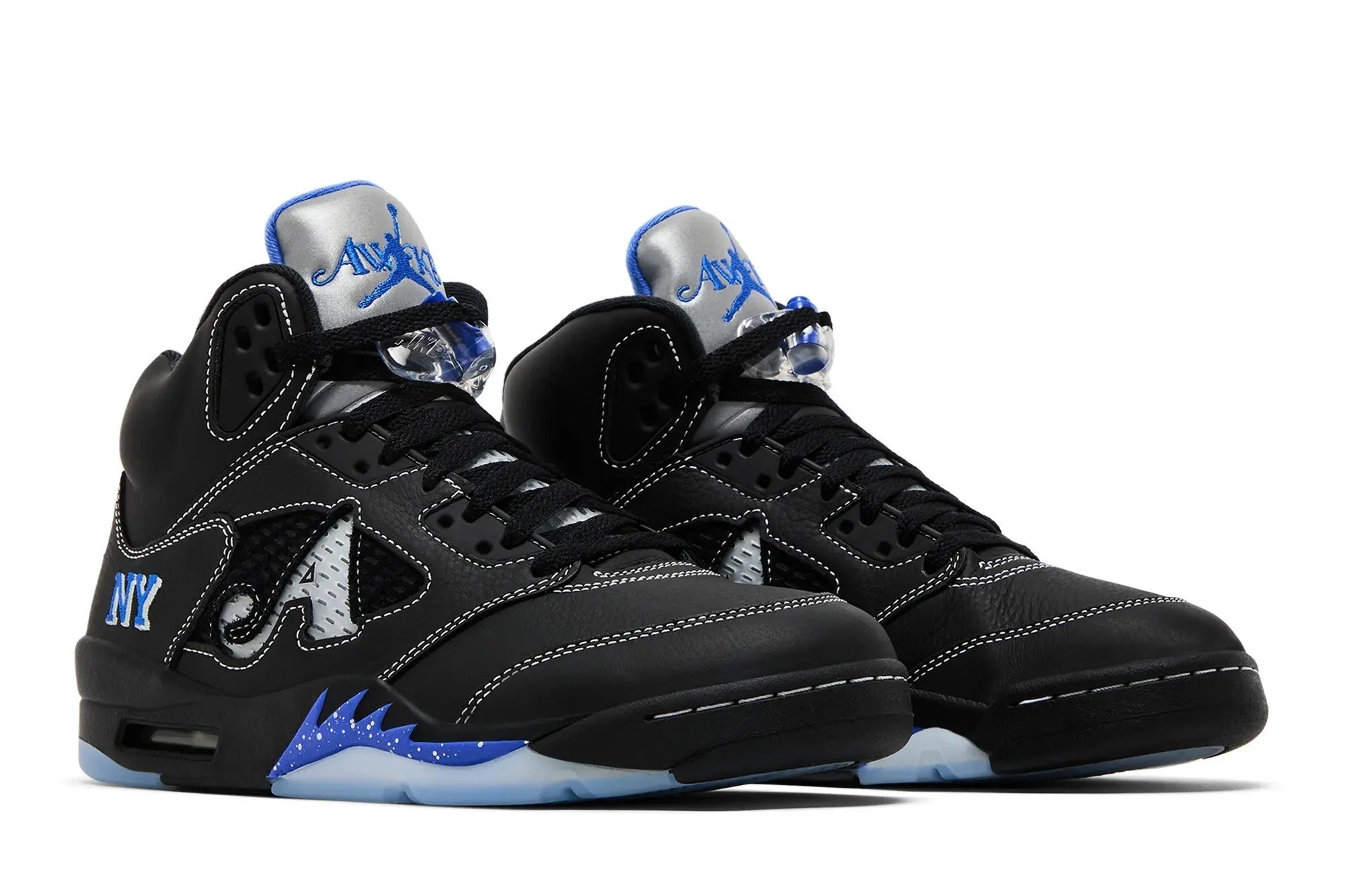 Awake NY x Jordan 5 Retro Boro Racer Blue