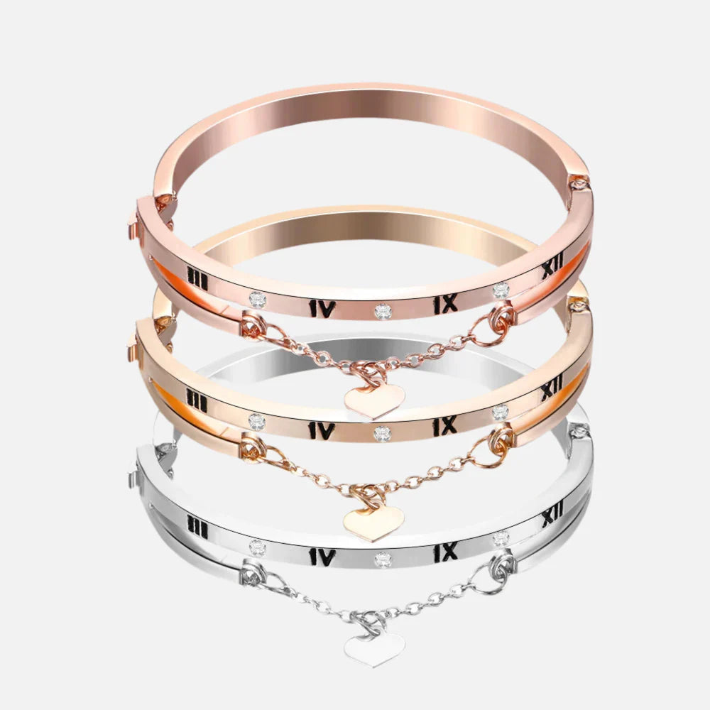 Bracelete Coração Romano