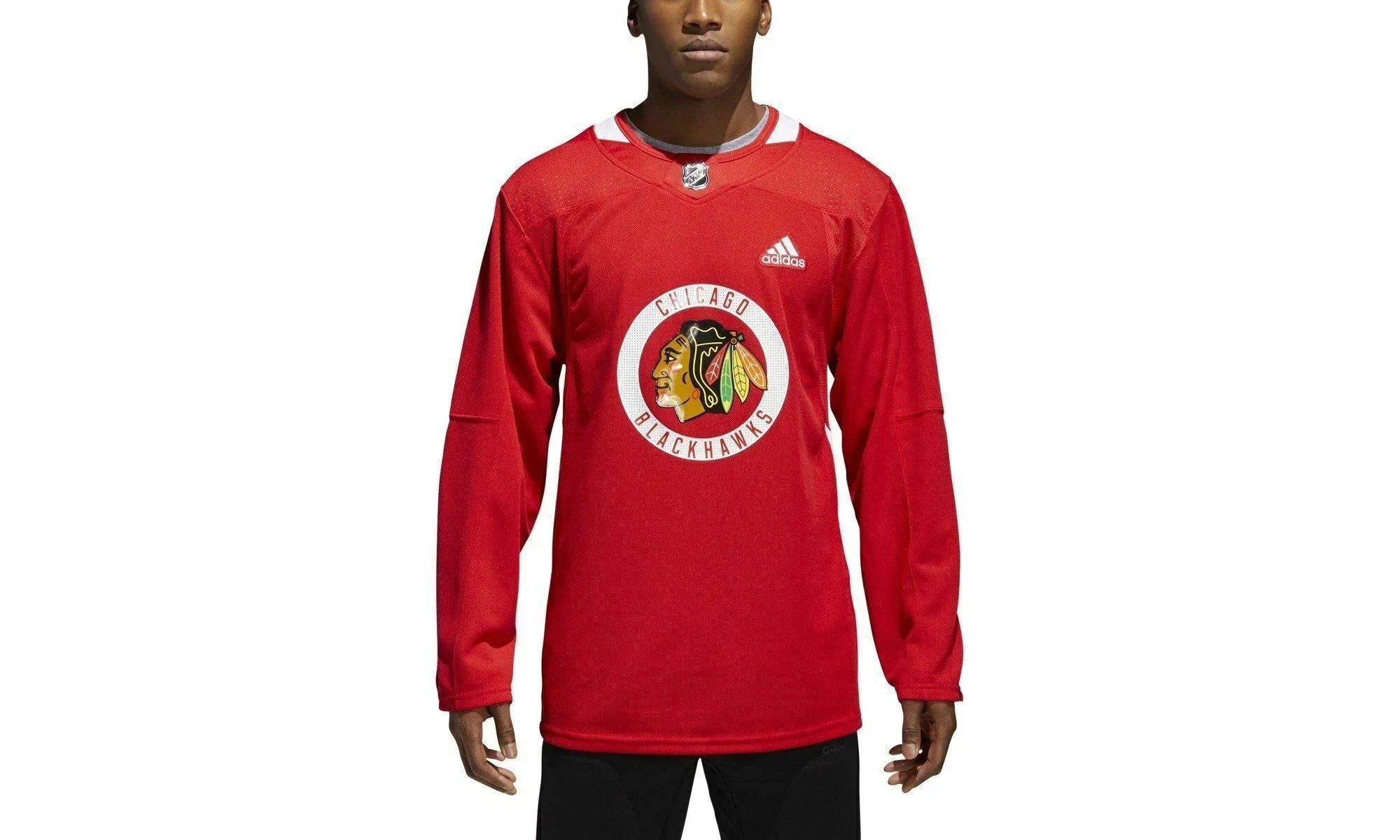 NHL Blackhawks Authentic Practice Jersey "Red" CA7188