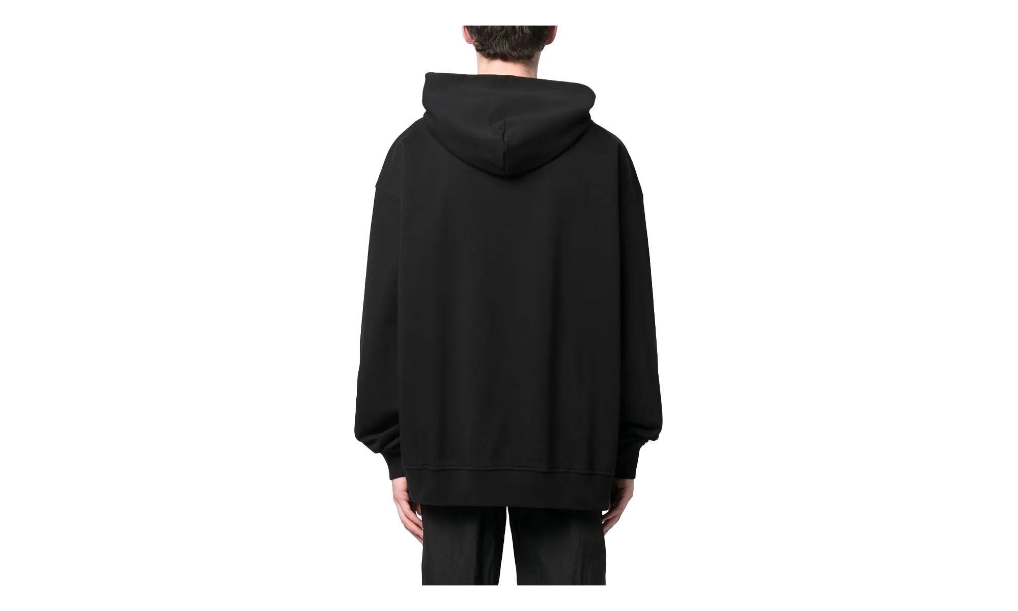 Logo Print Recycle Hoodie "Black" 34424M34236032