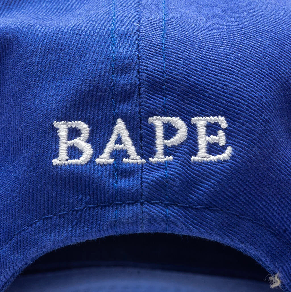 One Point Panel Cap Blue