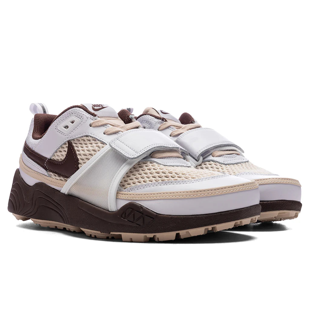 Nike x Travis Scott Zoom Field Jaxx White Light Chocolate White