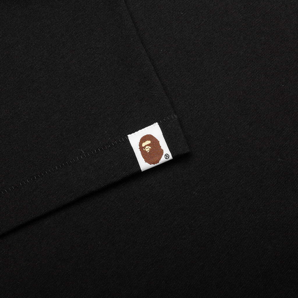 Logo Relaxed Fit Tee Black