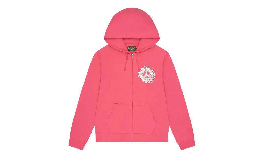 Denim University Zip Hoodie "Pink" DT426