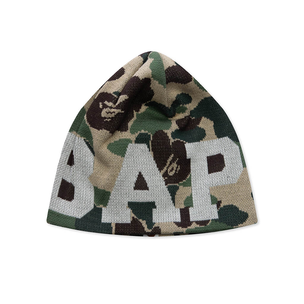 ABC Camo Knit Cap Green
