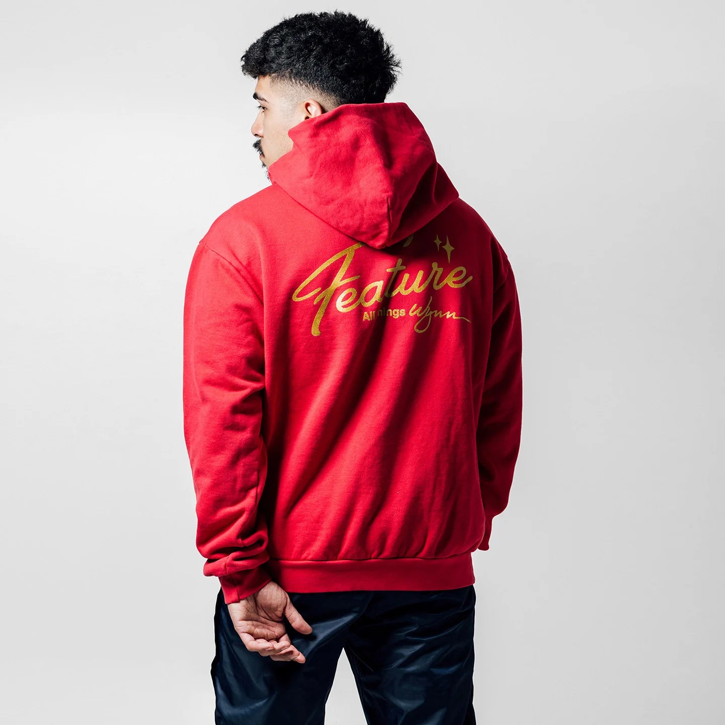 Feature x Wynn Shine Hoodie Scarlet