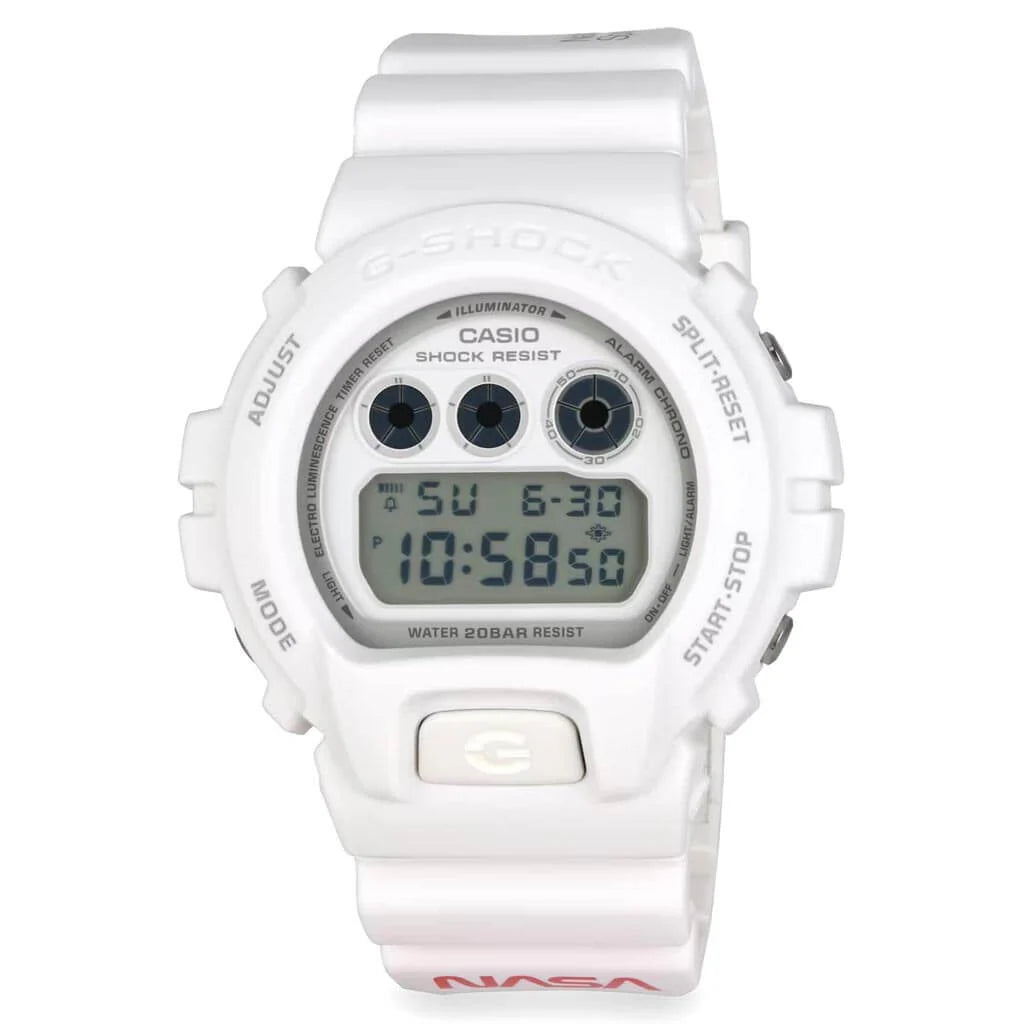 G Shock x NASA 6900 Series DW6900NASA23 7 White