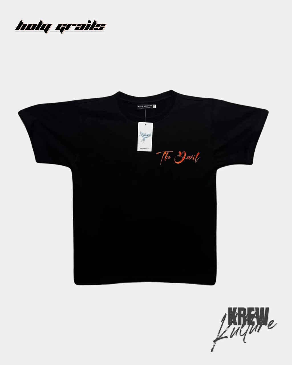 The Devil Black T Shirt HG x Krewe Kulturr