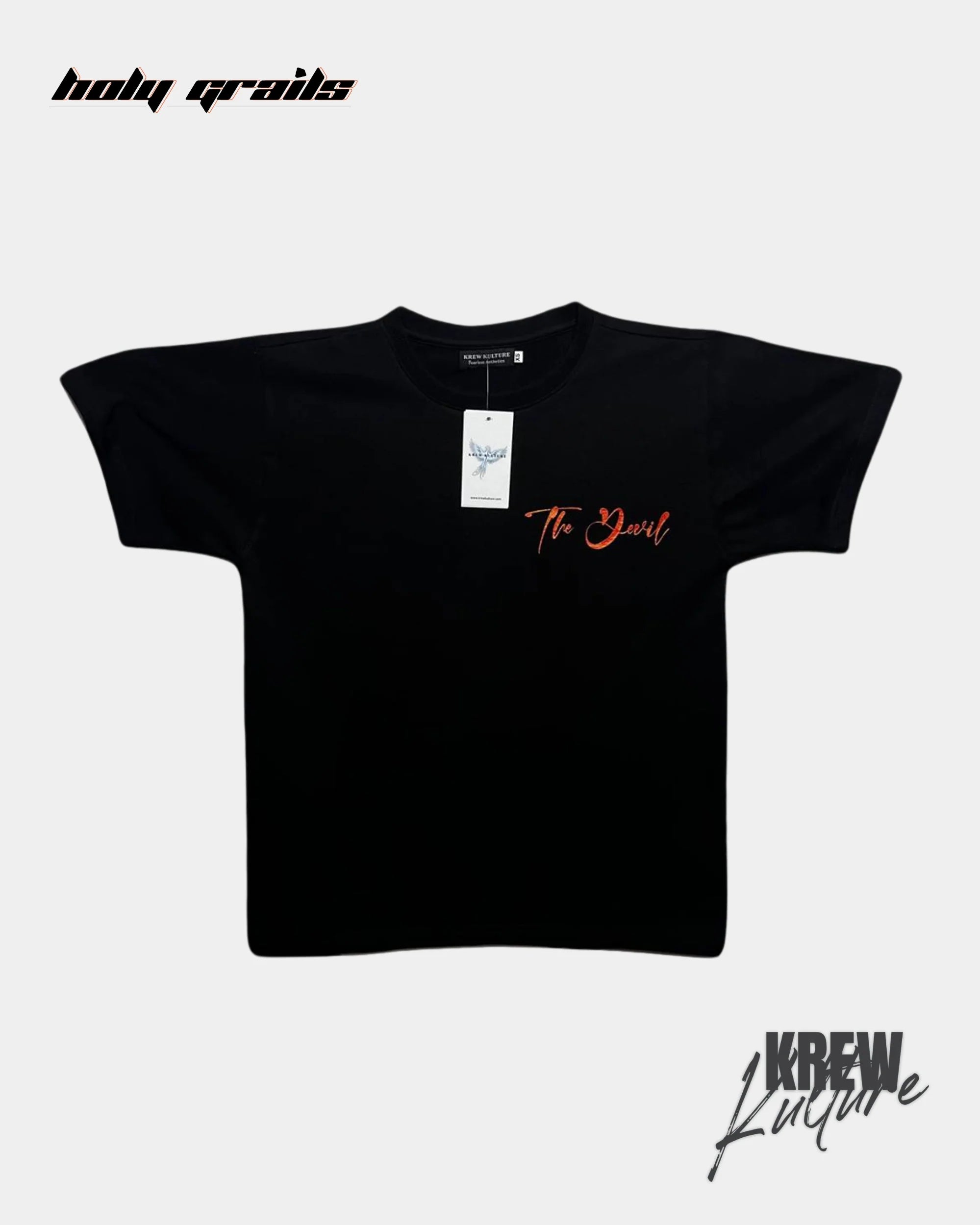 The Devil Black T Shirt HG x Krewe Kulturr