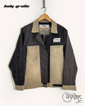 Yin Yang Black Denim Jacket HG x Just A Karigar