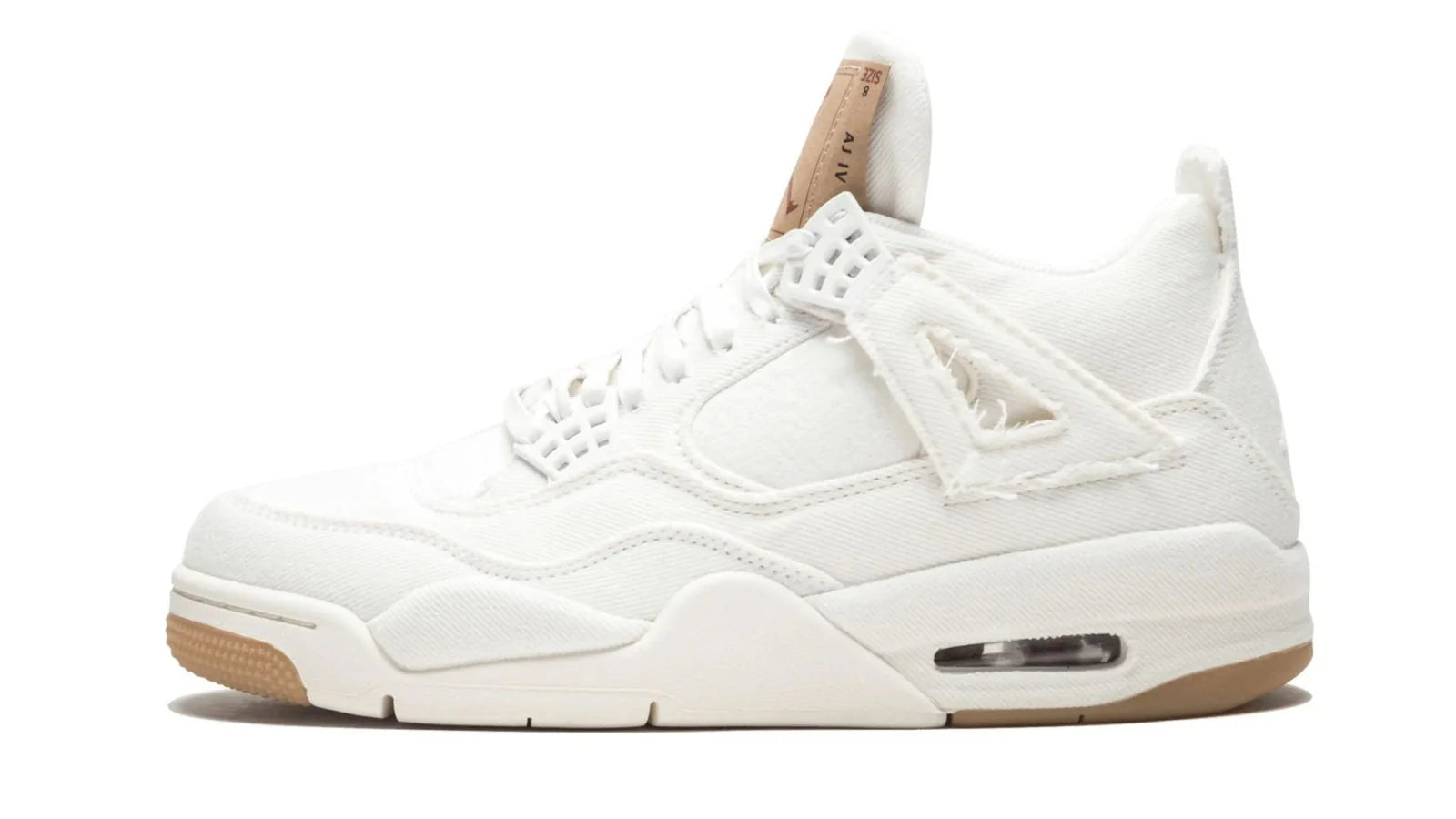 Air Jordan 4 Retro Levis NRG White Denim