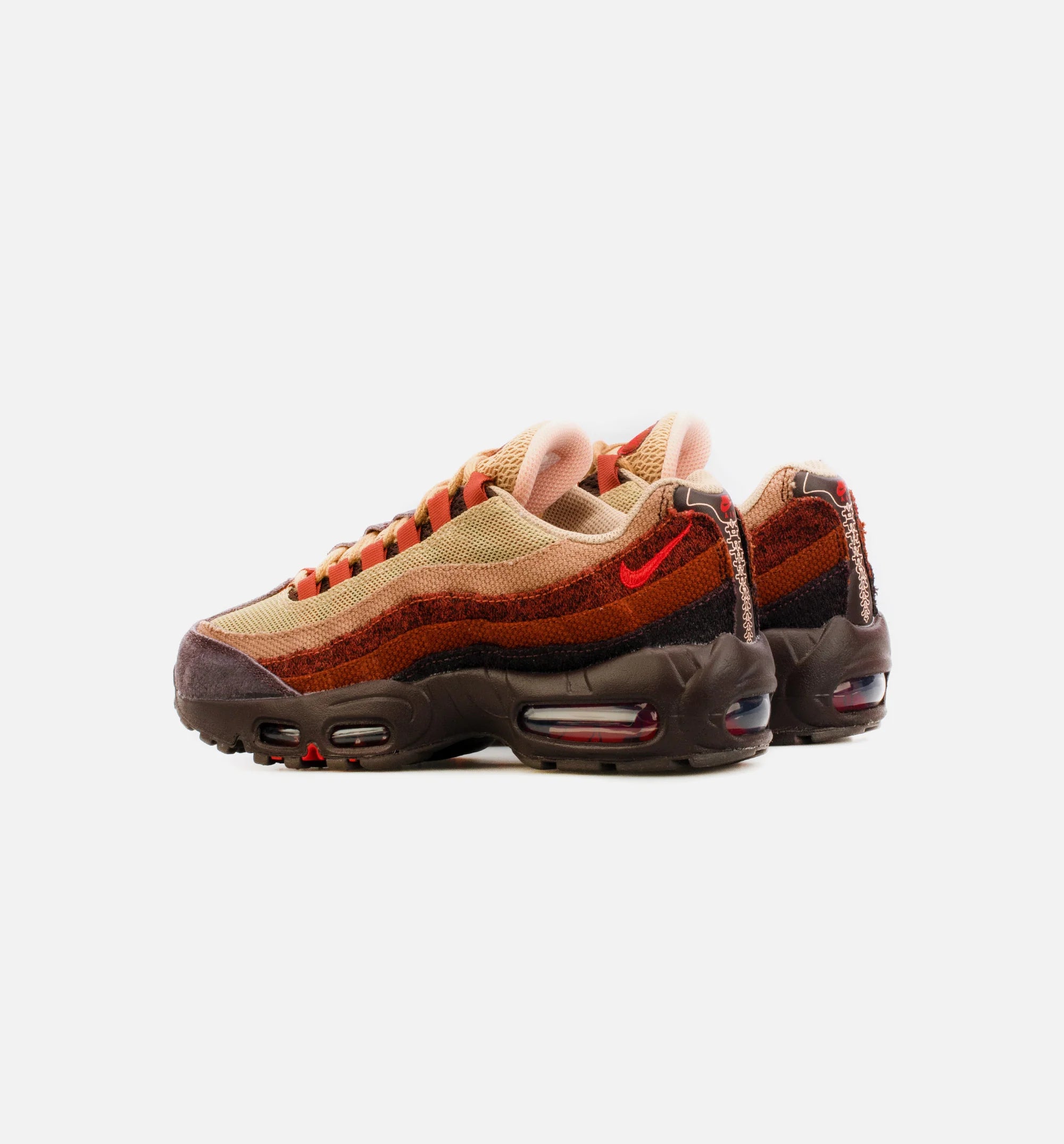 Air Max 95 Anatomy of Air Womens Lifestyle Shoe Brown Red