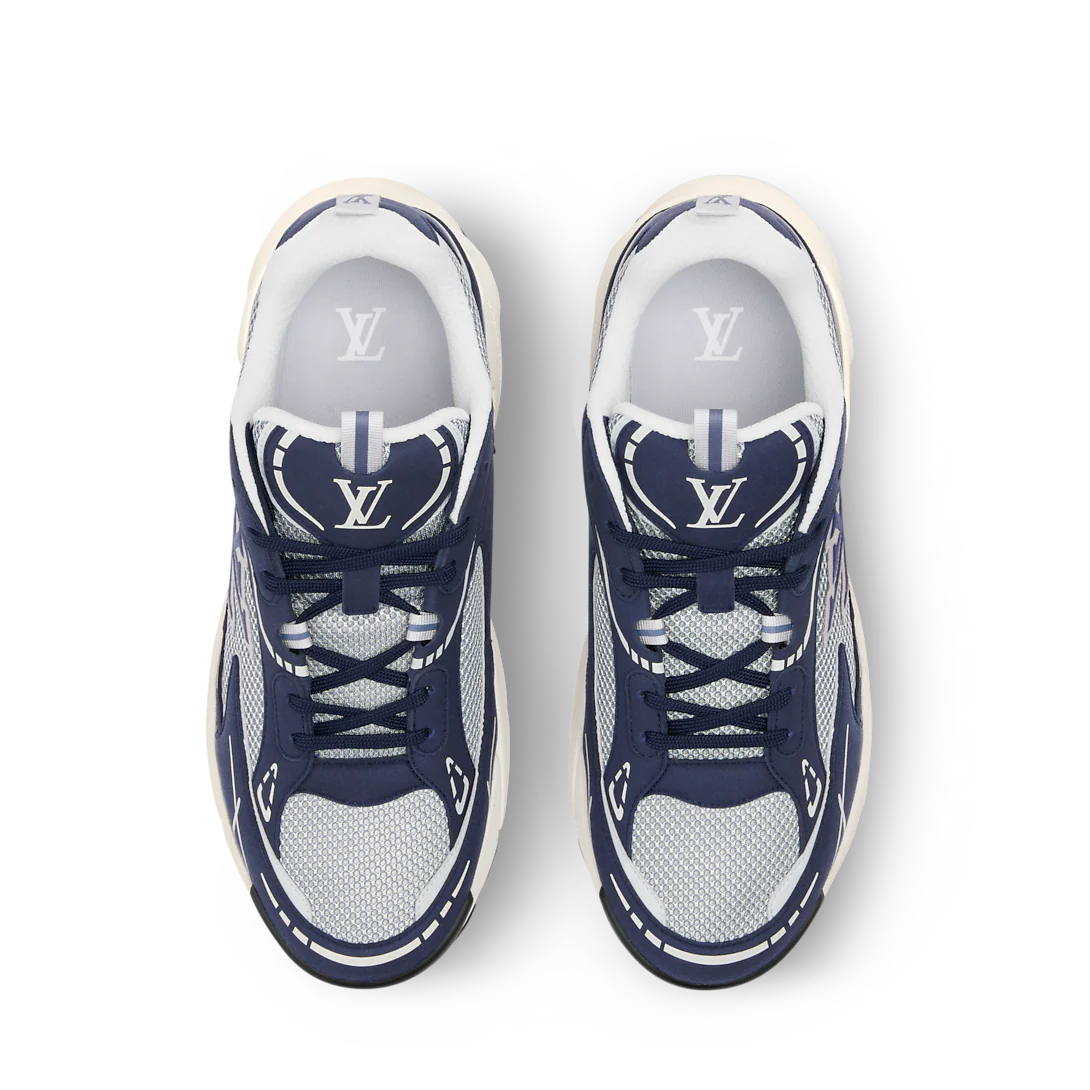 LV Tatic Runner Sneaker Blue