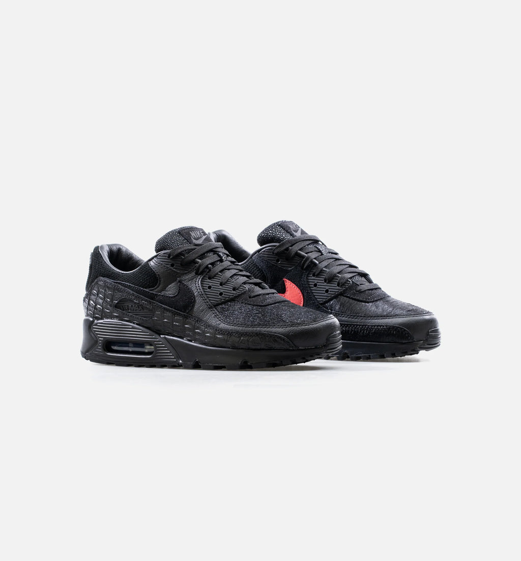Air Max 90 QS Mashup Mens Running Shoe Black Red