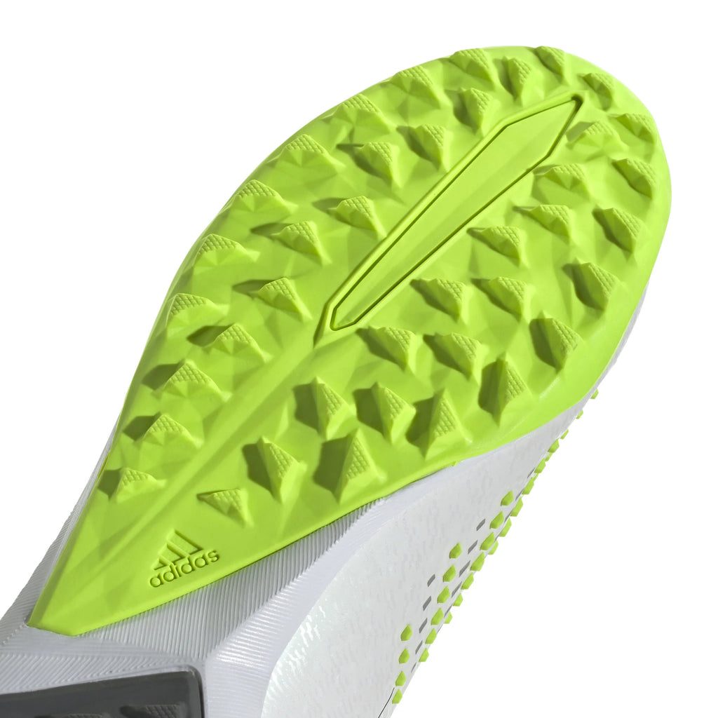 adidas Predator Accuracy1 TF Turf Soccer Cleats White Black Lucid Lemon