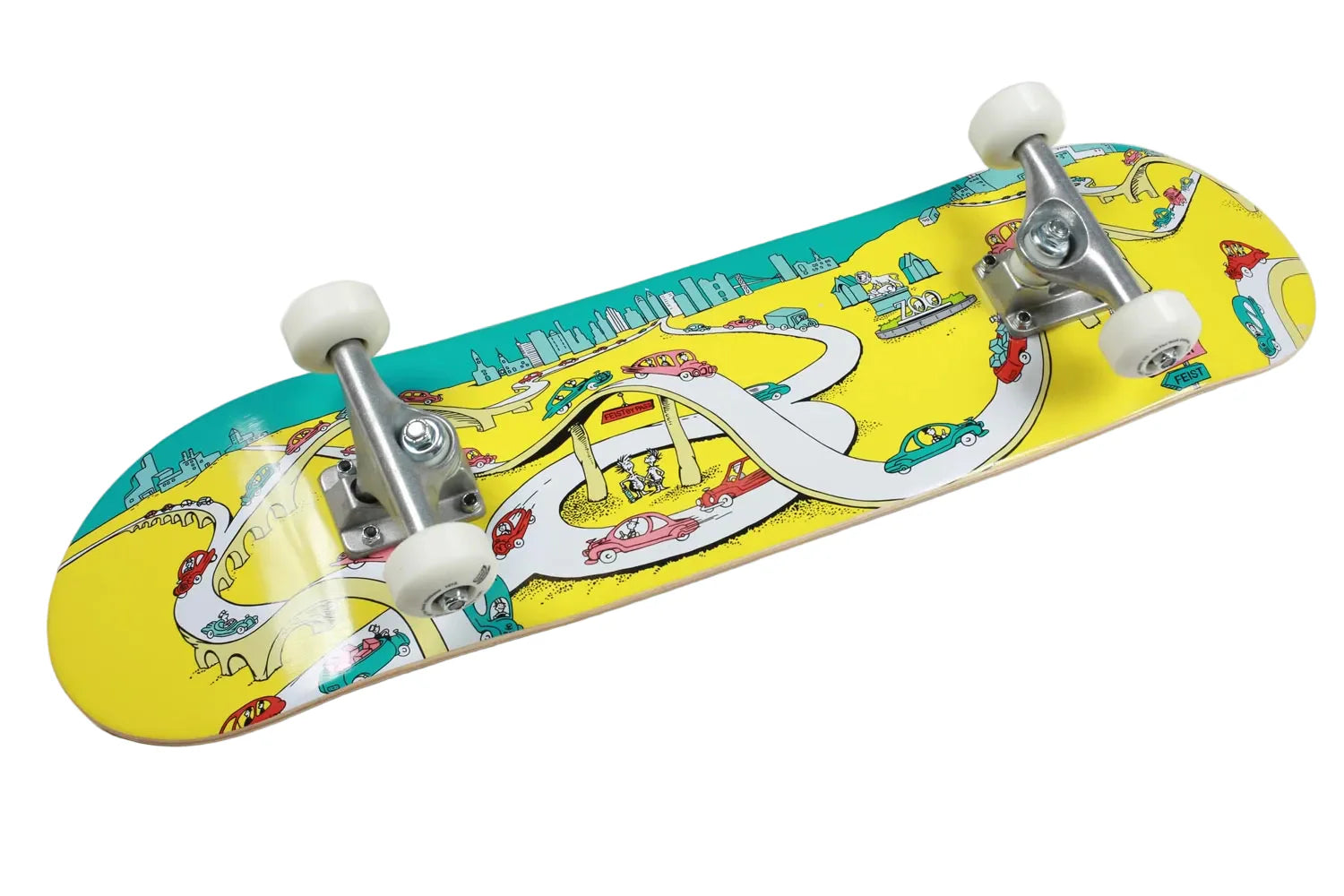Traffic Josh Feist Places Youll Go Complete Skateboard