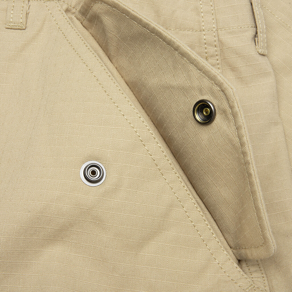 Cargo Ripstop Short Khaki