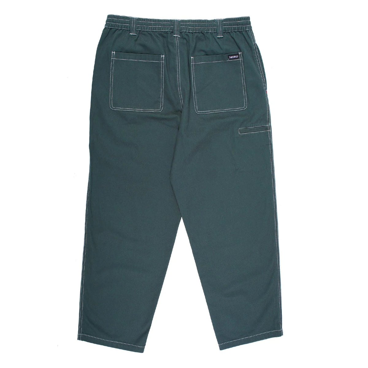 Theories Stamp Lounge Pant Alpine White Contrast Sitch