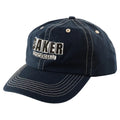 Baker Classic Logo Dad Hat Navy Blue