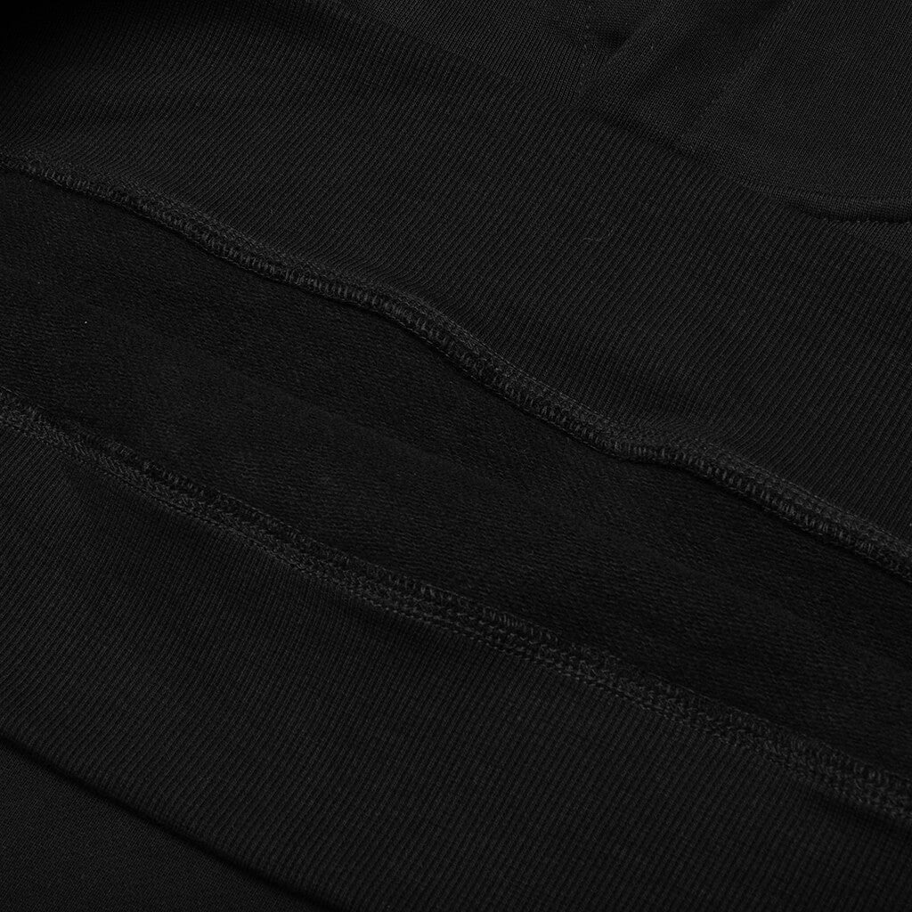 Academy Hoodie Black White