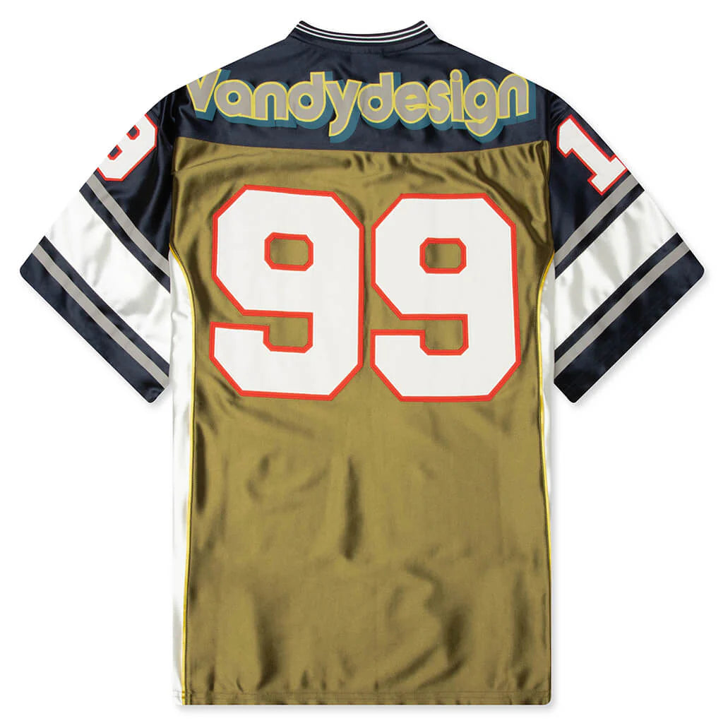 FM Design Football Jersey Olive Navy