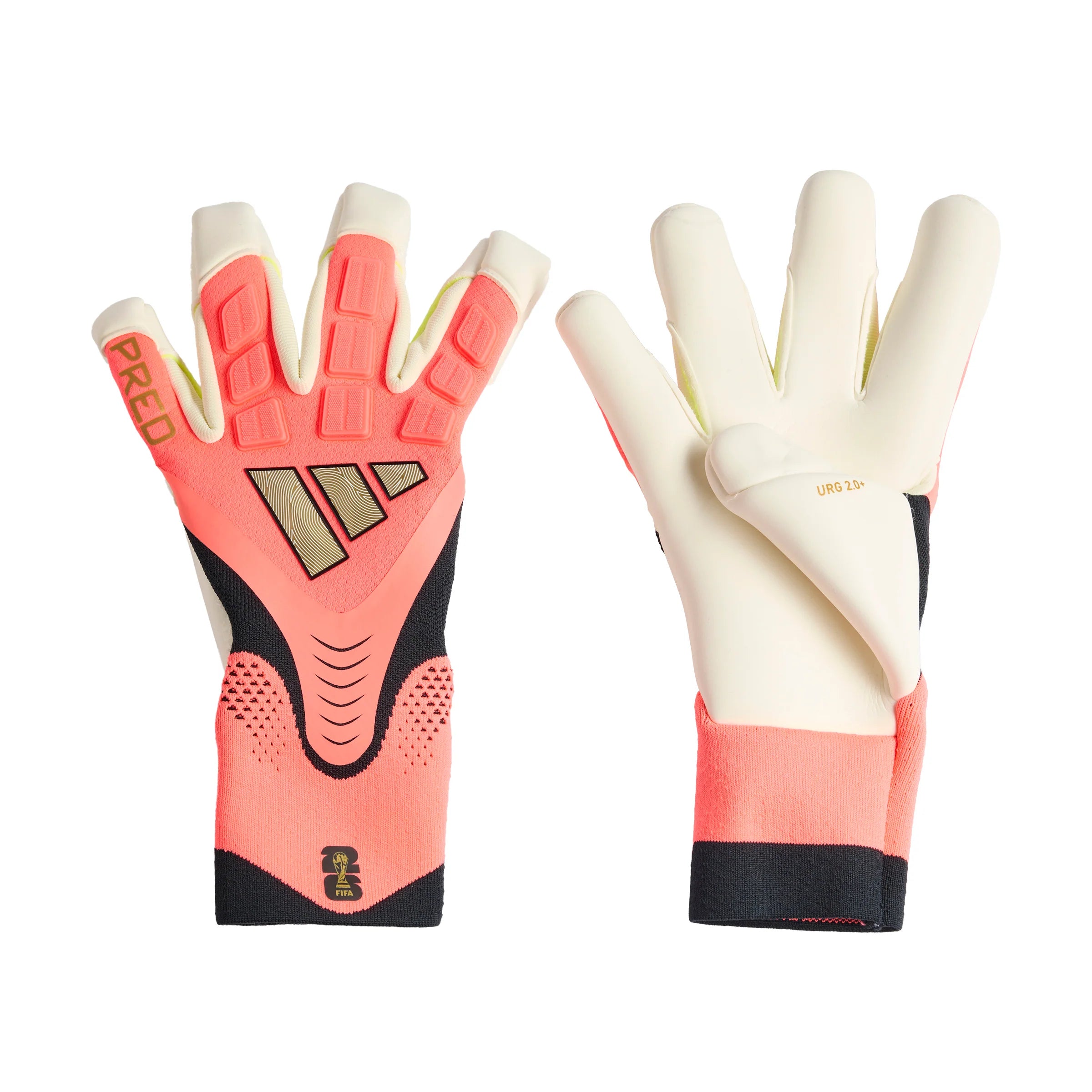 adidas Predator Pro Hybrid Cut Goalkeeper Soccer Glove Ivory