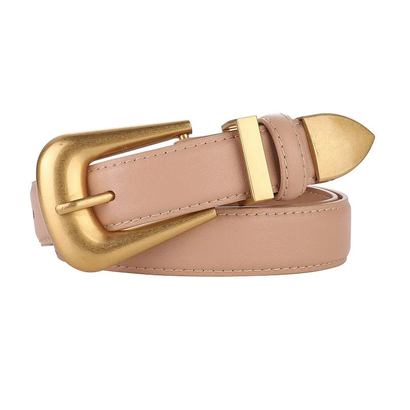 Cinto de Couro Feminino Alba